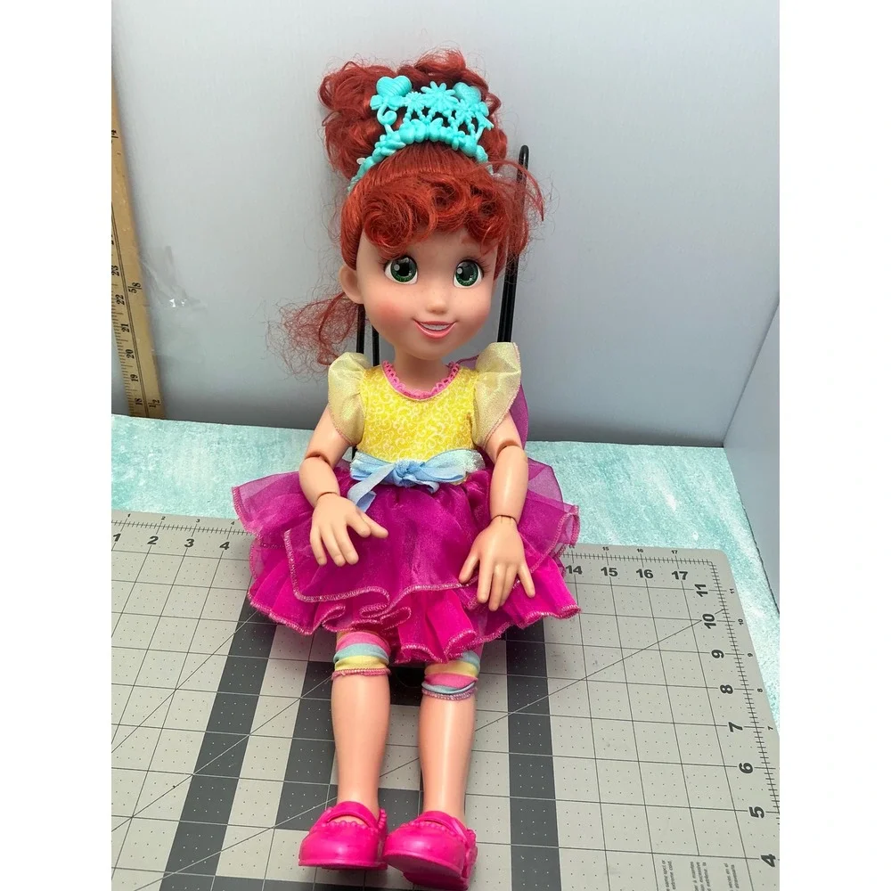 Disney Jakks Pacific Fancy Nancy Doll Red Hair Tutu Tiara 10 inch 2018